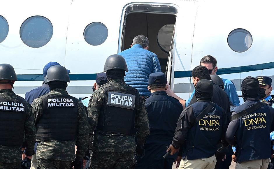 Extraditan a Juan Orlando Hernández hacia Estados Unidos