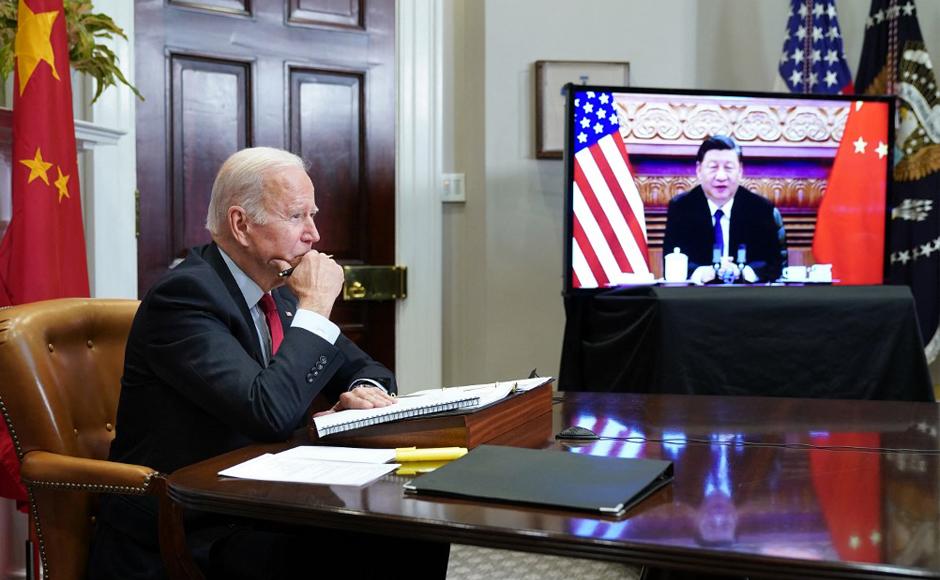 Biden y Xi cruzan advertencias sobre Taiwán durante extensa cumbre virtual