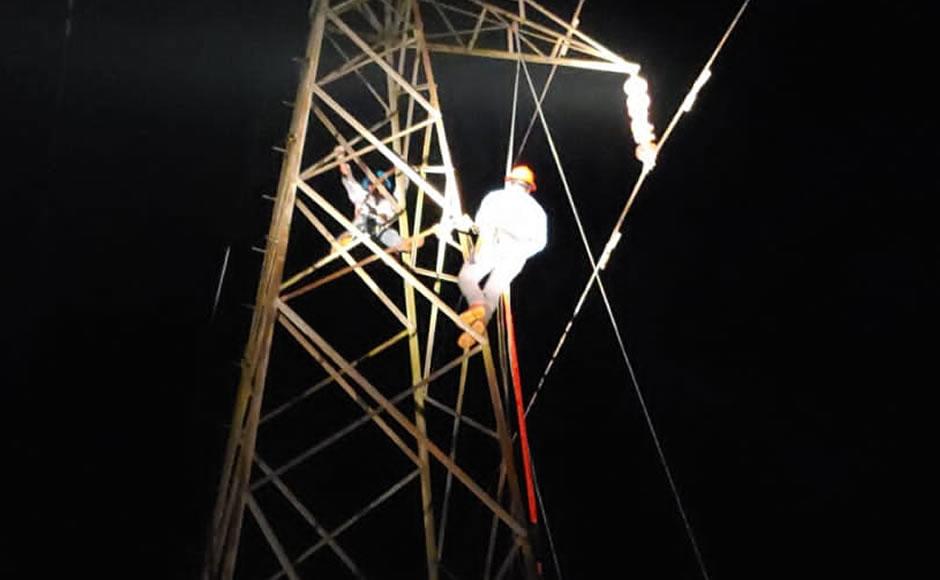 Falla deja sin energía eléctrica al litoral atlántico