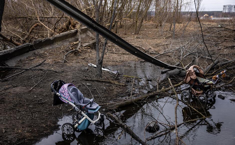 “Lo volaremos”: los ucranianos, dispuestos a sacrificar el último puente a Kiev