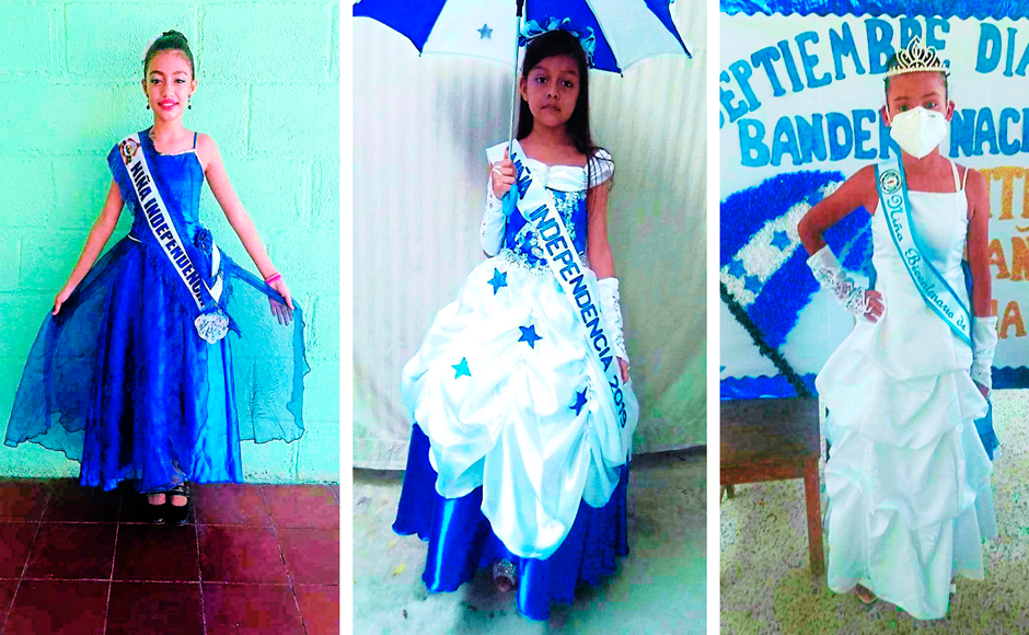 Bellezas infantiles del Bicentenario de independencia de Honduras - Diario  La Prensa