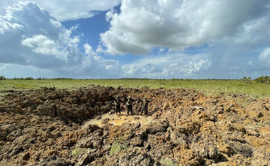 Destruyen nueva narcopista en Gracias a Dios