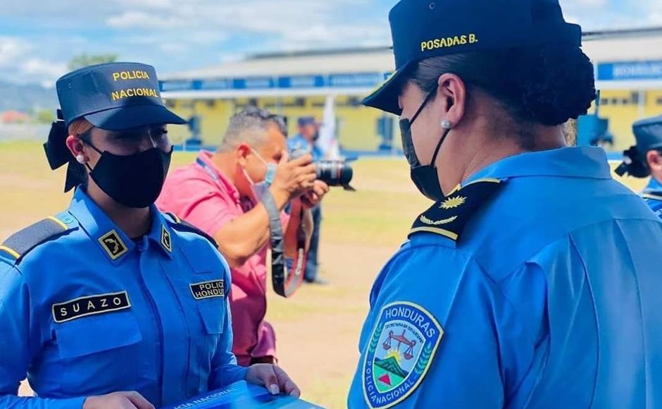 Mujeres comandarán el 40% de las jefaturas policiales en Honduras