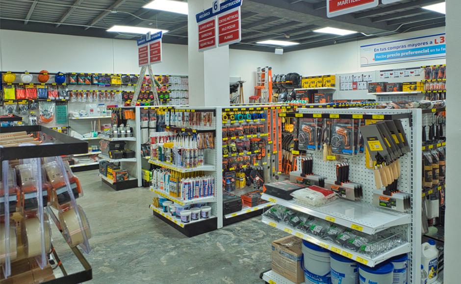 La tienda cuenta con una amplia variedad de categorías que van desde productos de cerrajería hasta herramientas de construcción, todos de reconocidas marcas internacionales como Truper, Foset, Volteck, Pretul, 3M, entre otras.