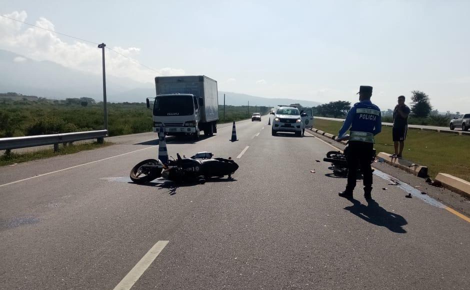 Los motociclistas participan en un alto número de accidente viales.
