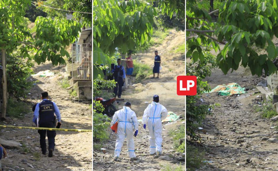 Cinco personas murieron asesinadas durante la madrugada de este domingo en una nueva masacre en San Pedro Sula, zona norte de Honduras. Fotografías: La Prensa 