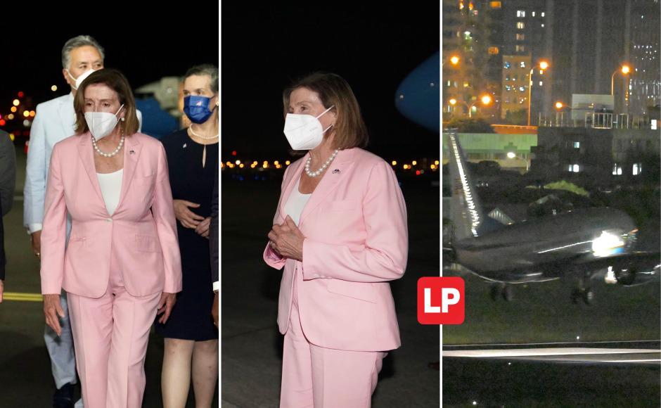 La presidenta de la Cámara de Representantes de Estados Unidos, Nancy Pelosi, aterrizó este martes en Taiwán, ignorando las amenazas chinas de represalias en caso de que la visita a la isla se llevase a cabo.