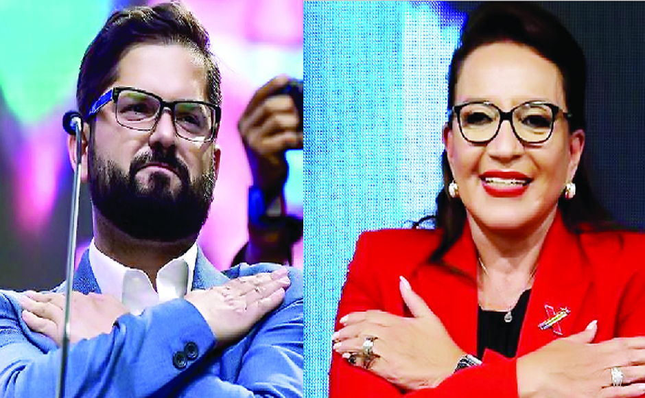 Gabriel Boric y Xiomara Castro cambian el mapa político en Latinoamérica