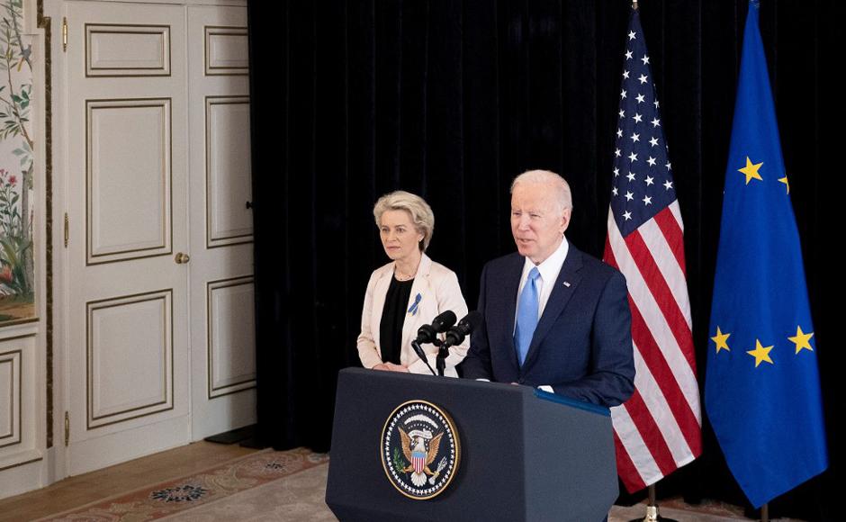 UE y EEUU anuncian medidas para reducir dependencia europea del gas ruso