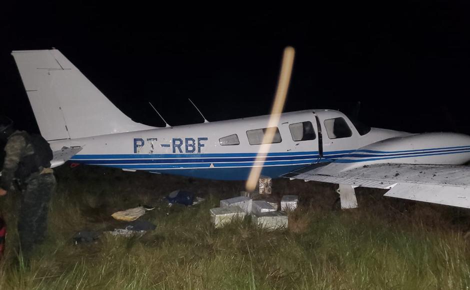 Aseguran una narcoavioneta en Gracias a Dios