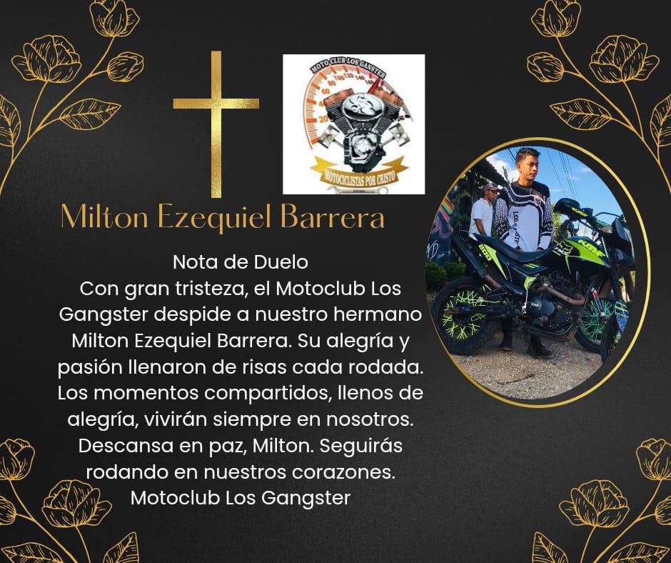 Identifican al motociclista fallecido frente al Agas; era biker reconocido