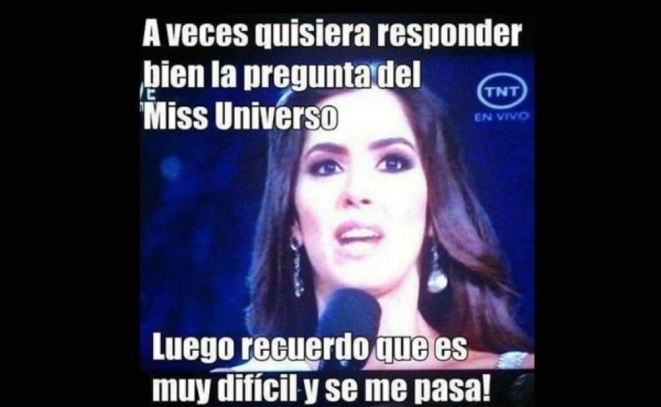 Los memes por las respuestas de Paulina Vega la nueva Miss Universo 2014.