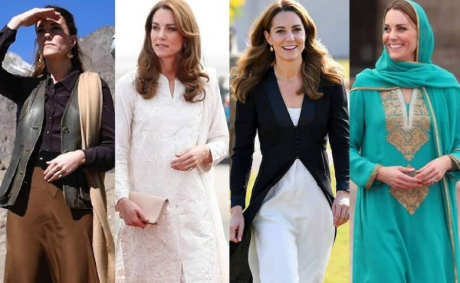 La duquesa de Cambridge finalizó este 18 de octubre su gira de cinco días por Pakistán, en la que estuvo junto a su marido, el príncipe William.<br/><br/>La primera visita real a este país en 13 años ya ha sido catalogada como todo un éxito, en parte a la 'diplomacia de la moda' empleada por Kate Middleton durante su recorrido.<br/>