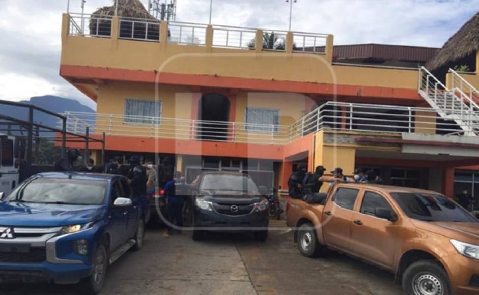 Tigres, equipos de Inteligencia y de otras entidades de Seguridad madrugaron para llegar al hotel y concretar el allanamiento.