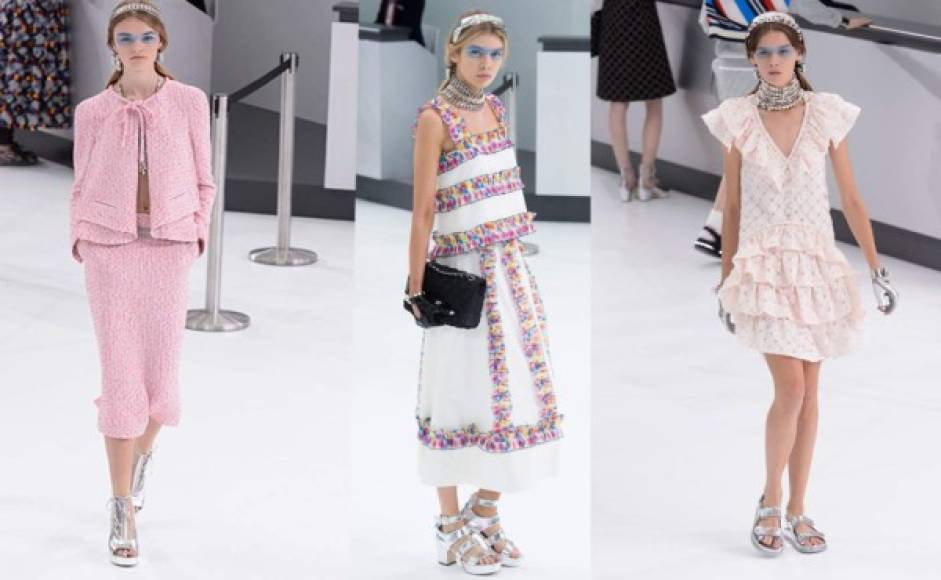 En la primavera de Chanel 2016 imperan los looks bohemios.