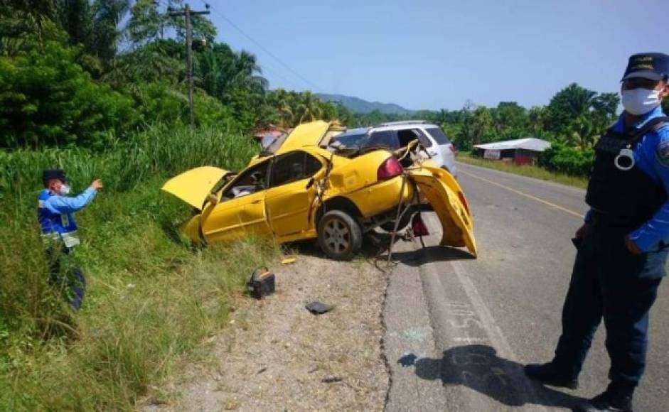 El accidente vial lo protagonizaron una camioneta y un turismo, donde iban los cinco ocupantes muertos.