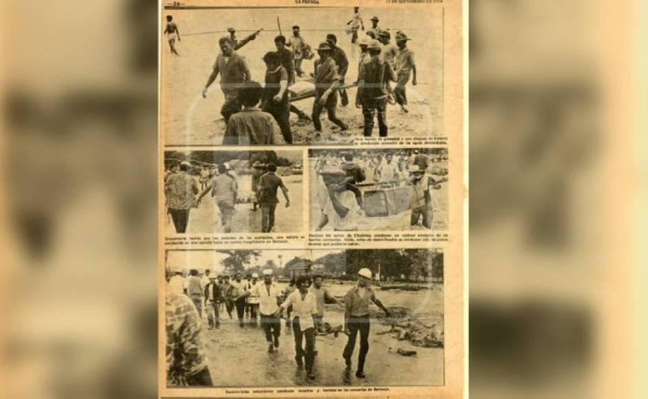 50 años del huracán Fifí en Honduras, que dejó 10.000 muertos