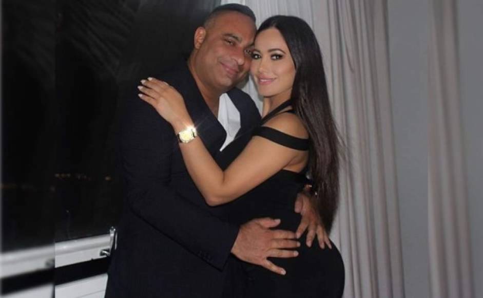 La ex reina de belleza hondureña celebró su aniversario con el comediante canadiense Russell Peters compartiendo su amor con sus seguidores.