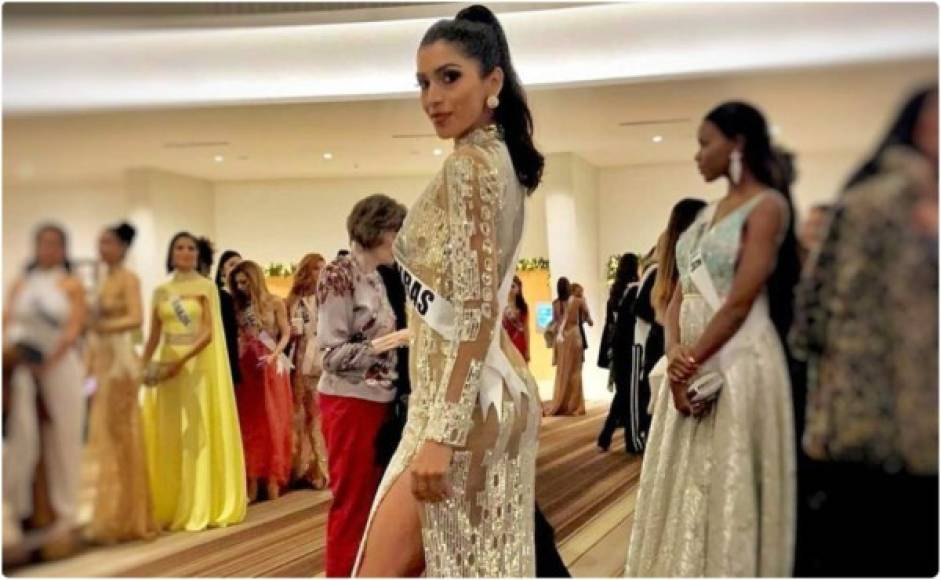 La hondureña Rosemary Arauz está dejando huella a su paso por Miss Universo 2019.