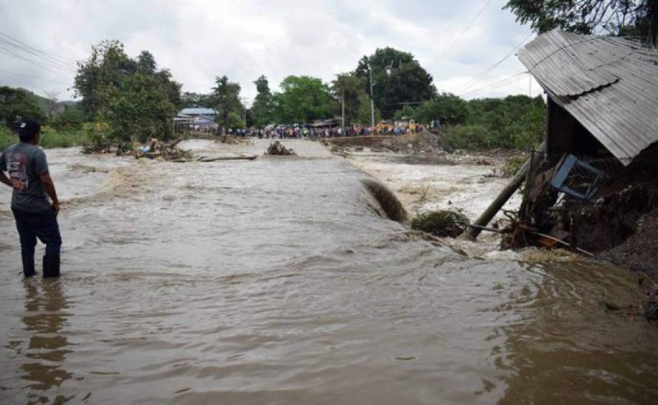 Iota da el tiro de gracia al valle de Sula: imágenes del desastre dejado por las inundaciones
