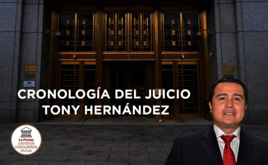 El exdiputado hondureño Juan Antonio 'Tony' Hernández (de 41 años) fue encontrado culpable de los delitos de: conspirar para importar cocaína a Estados Unidos, falso testimonio, posesión de ametralladoras y artefactos destructivos por el jurado que asistió al juicio que se prolongó por 11 días en la Corte del Distrito Sur de Nueva York, EEUU.<br/><br/>El juez informó que el próximo 17 de enero de 2020 se conocerá la sentencia contra Tony Hernández.<br/><br/>El hermano del presidente de Honduras, Juan Orlando Hernández, guarda prisión en una cárcel de Estados Unidos luego que el Departamento de Justicia lo acusó de los delitos de tráfico de toneladas de cocaína, posesión de armas, falso testimonio y conspiración en contra de los Estados Unidos por colaborar con el ingreso de droga a “gran escala”.<br/><br/>Tony Hernández fue capturado el 23 de noviembre de 2018 en el aeropuerto internacional de Miami, Florida.<br/><br/>Así se desarrollaron los 11 días del juicio que comenzó el 2 de octubre de 2019: