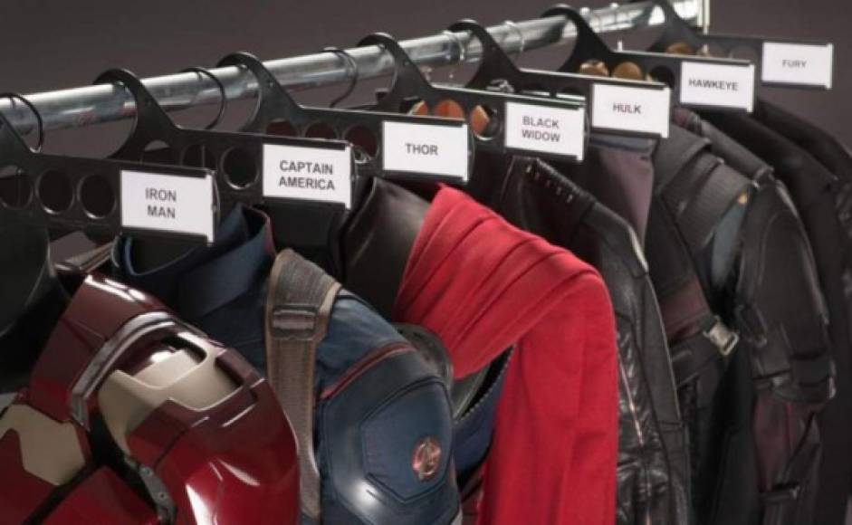 El vestuario de 'Avengers: Age of Ultron' (2015).