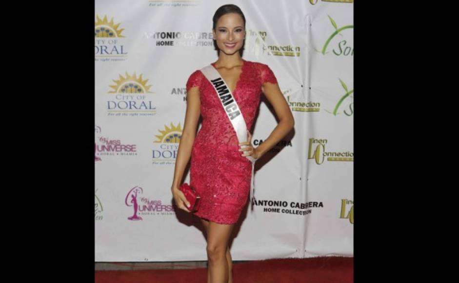 Miss Jamaica era la favorita del público.