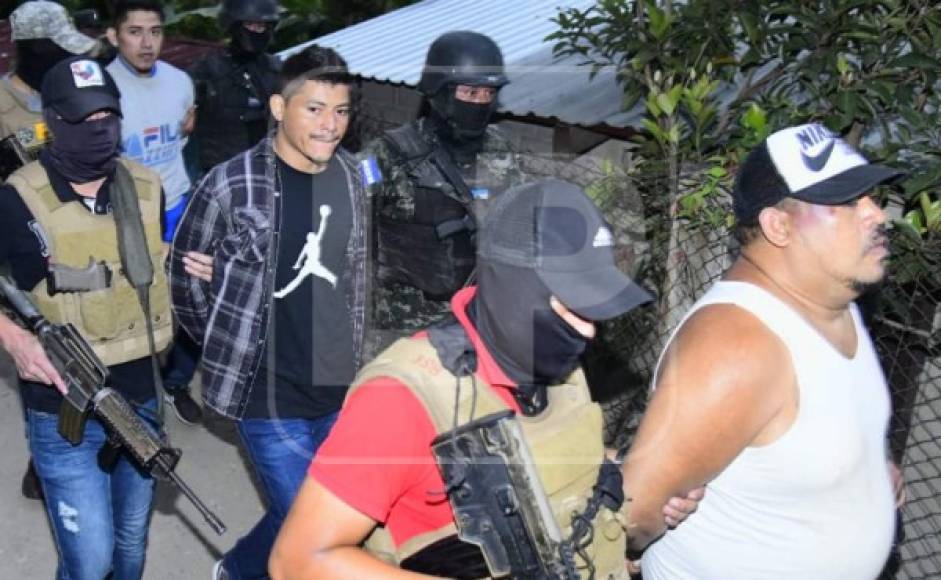 Autoridades informaron que entre los capturados se encuentra otro cabecilla de la Mara Salvatrucha.