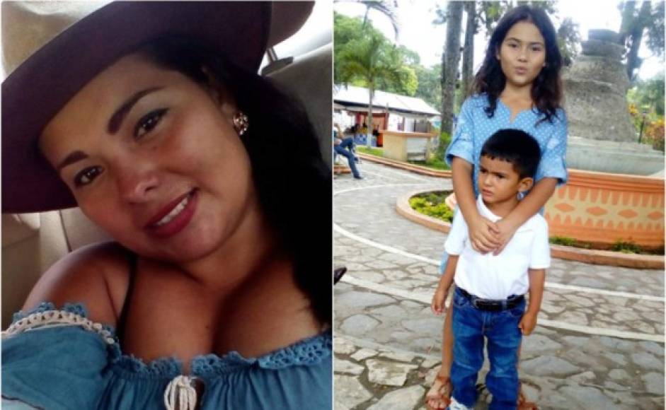 La hondureña se despidió de sus familiares y partió con sus hijos Grecia Daniela Flores de 11 años y Ever José Mejía Flores de 5 años sin imaginar que los tres encontrarían la muerte.