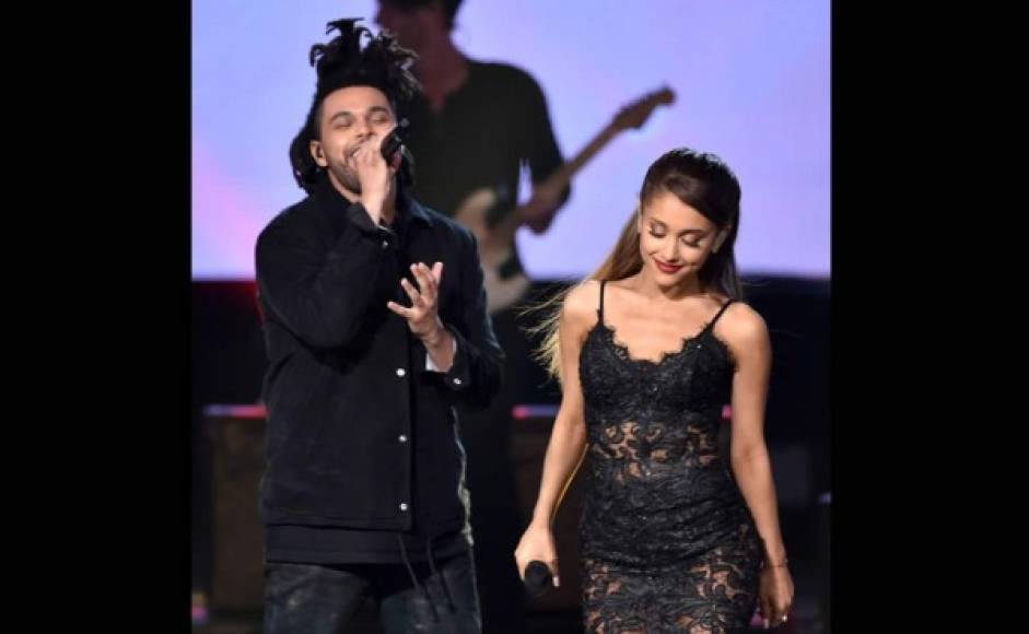 Ariana Grande y The Weeknd.