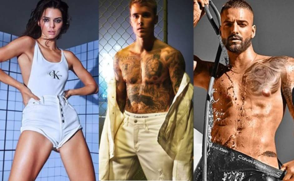 Para su última campaña, el gigante estadounidense de ropa interior y jeans alistó una lista de rostros famosos, incluidos Justin Bieber, Kendall Jenner, Maluma, SZA, Lil Nas X, Hunter Schafer y Lay Zhang.