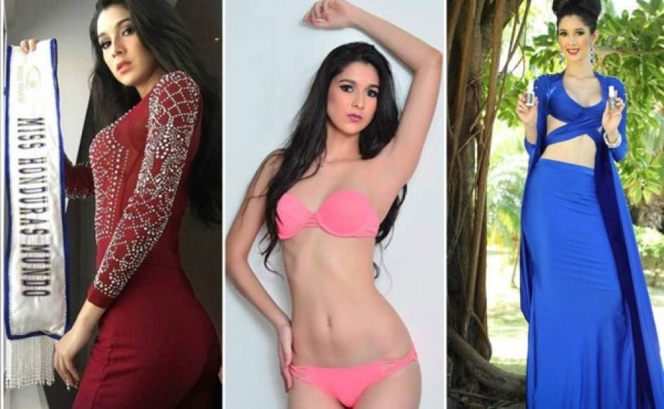 La espigada santabarbarense Celia Monterrosa representó a Honduras en el Miss Mundo que se celebró este sábado en China.