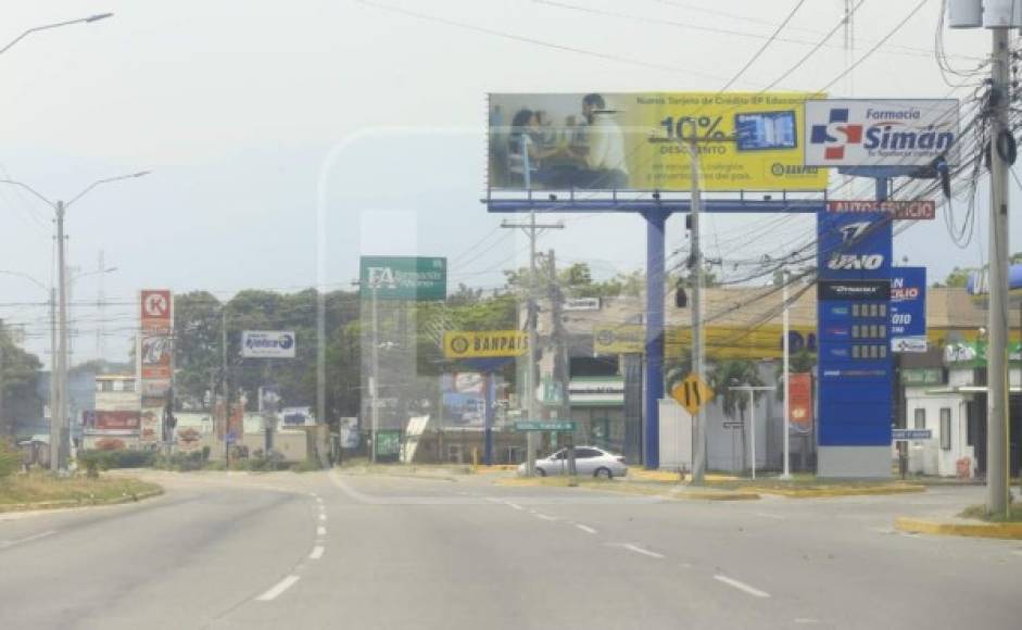 Coronavirus en San Pedro Sula: impactantes imágenes de una ciudad vacía