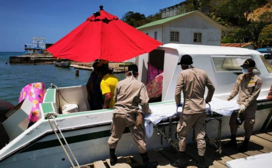 El estallido ocurrió en un cayo de la isla de Guanaja, pero los quemados fueron llevados hasta Roatán para ser trasladados a un hospital.