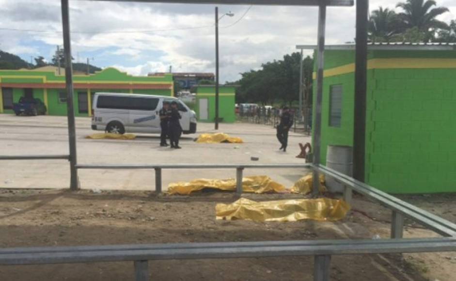 El ataque ocurrió en la estación de autobuses cercana a la colonia Cerro Verde al mediodía de este martes.