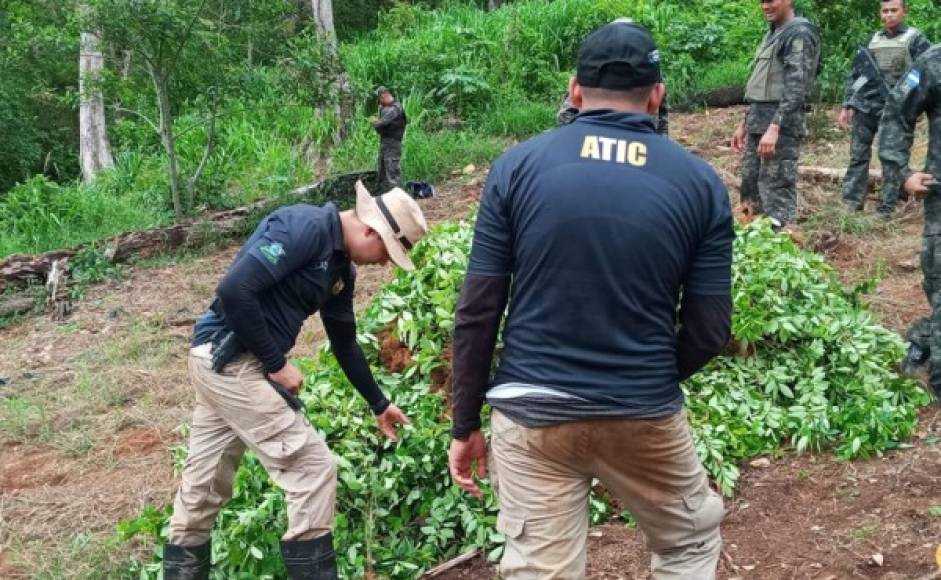 En las acciones de las Fuerzas Armadas participaron también elementos de la Agencia Técnica de Investigación Criminal del Ministerio Público de Honduras.