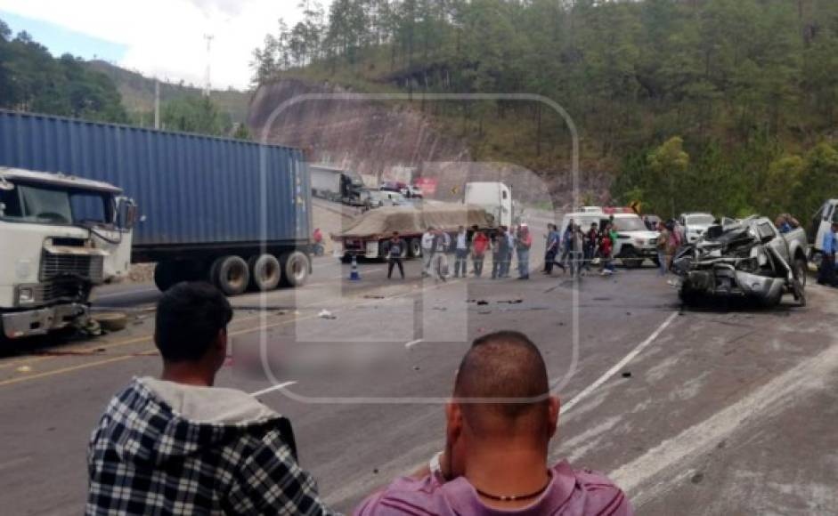 El accidente se registró en el kilómetro 41 de la carretera CA5, cerca del peaje de Zambrano.