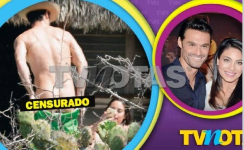 Pero fue TVNotas que publicó fotografías de ambos actores teniendo relaciones sexuales en unas vacaciones en las playas de Puerto Escondido, Oaxaca, México.