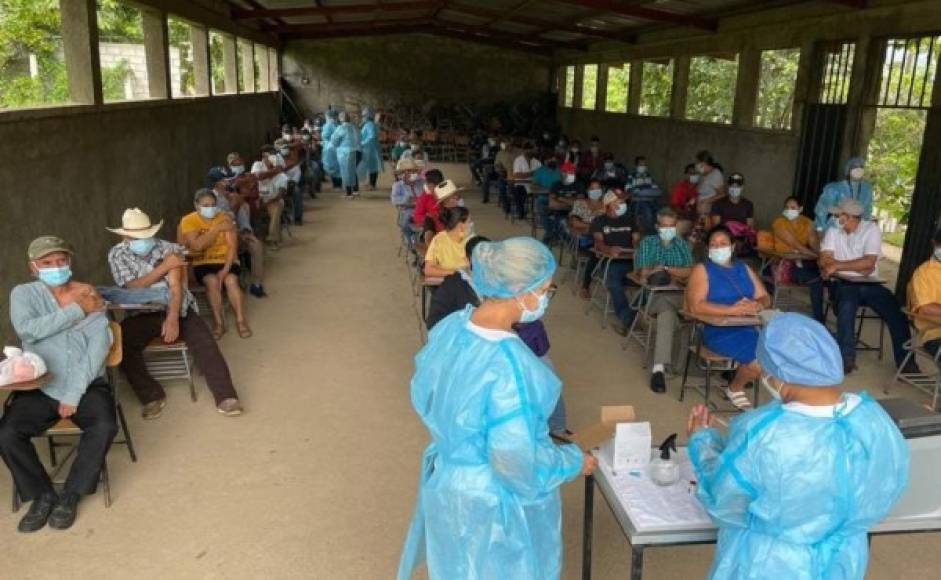En Cortés la meta es vacunar a 60,000 personas, aunque las autoridades de Salud esperan superarla.