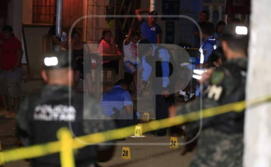 Las víctimas son Jacob Stivi Torres Nuñez (16), Juan Carlos Tinoco Núñez (45), Edwin Isaac Tinoco Núñez (36), Marta Graciela Bueso López (51), Jorge Alberto Tinoco Bueso (22).