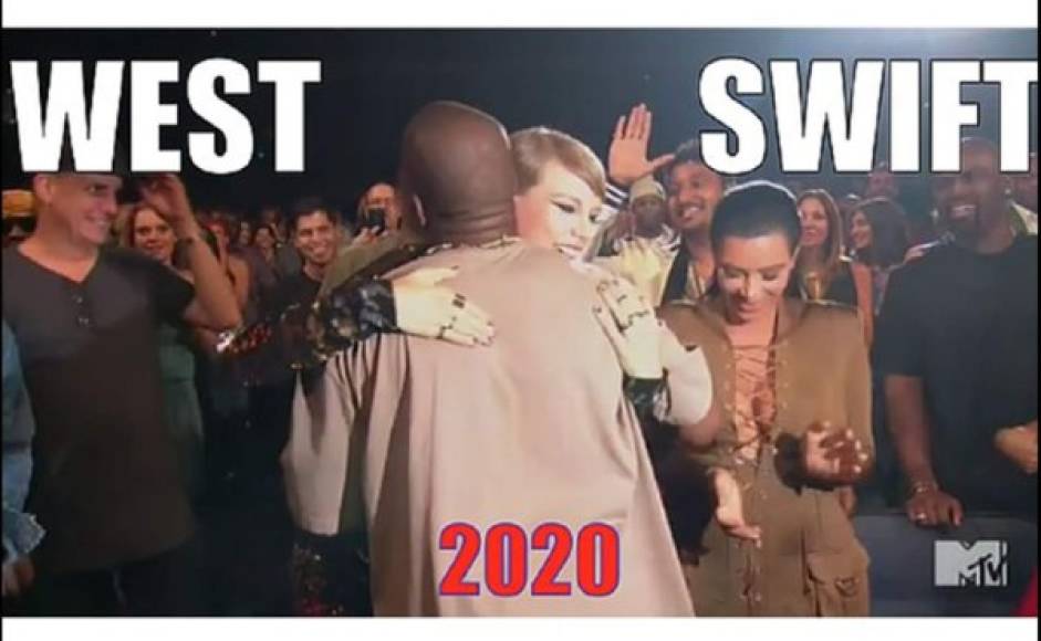 ¿Cómo sería una votación entre Kanye West y Taylor Swift?