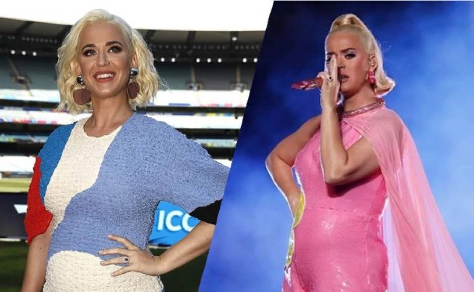Katy Perry se liberó de las secretismos al anunciar que espera a su primer hijo la semana pasada. Este 08 de marzo presumió su embarazo a lo grande en la ceremonia de clausura de la Final de la Copa Mundial de Cricket Femenino en Melbourne, Australia.