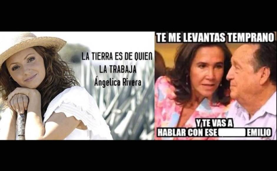 Hasta Chespirito salió en los memes de Angélica Rivera.