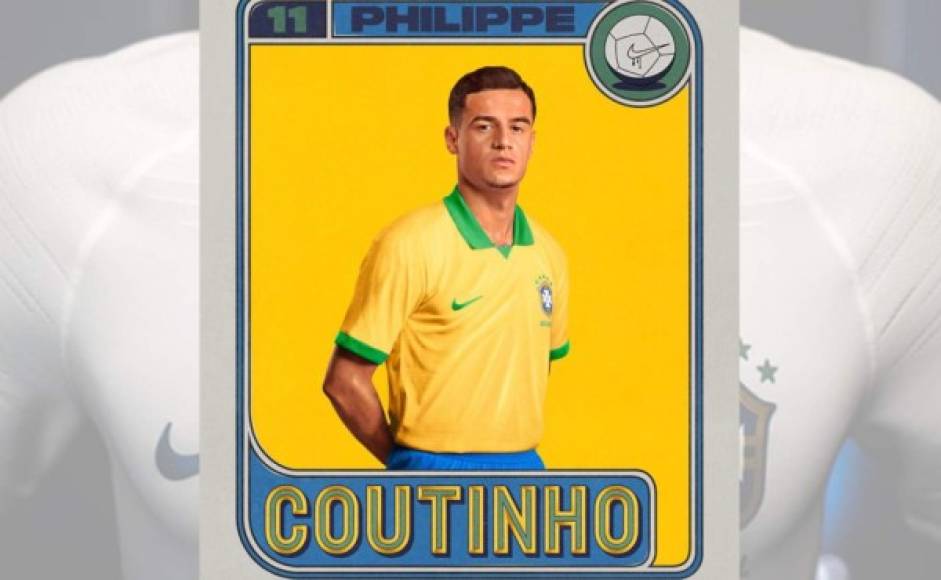 La Confederación presumió en sus redes sociales los uniformes titular y visitante. El amarillo también lo lució Philippe Coutinho.