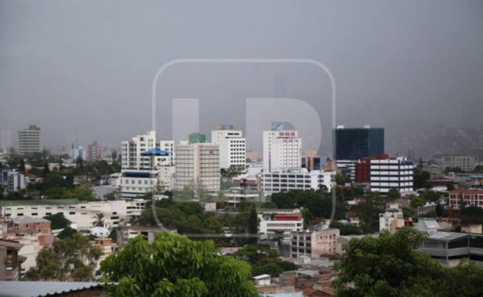 Fotografía panorámica de Tegucigalpa, capital de Honduras.