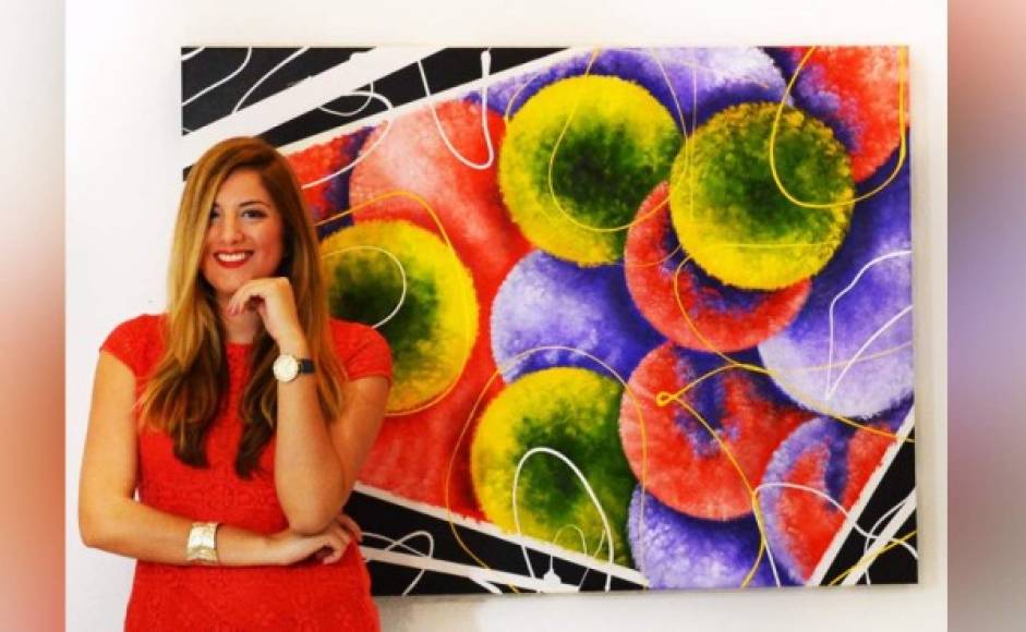 La pintora sampedrana Laelanie Larach representará a Honduras en Spectrum Miami 2015 uno de los eventos de arte más importantes del mundo. A continuación, fotogalería de sus recientes obras.
