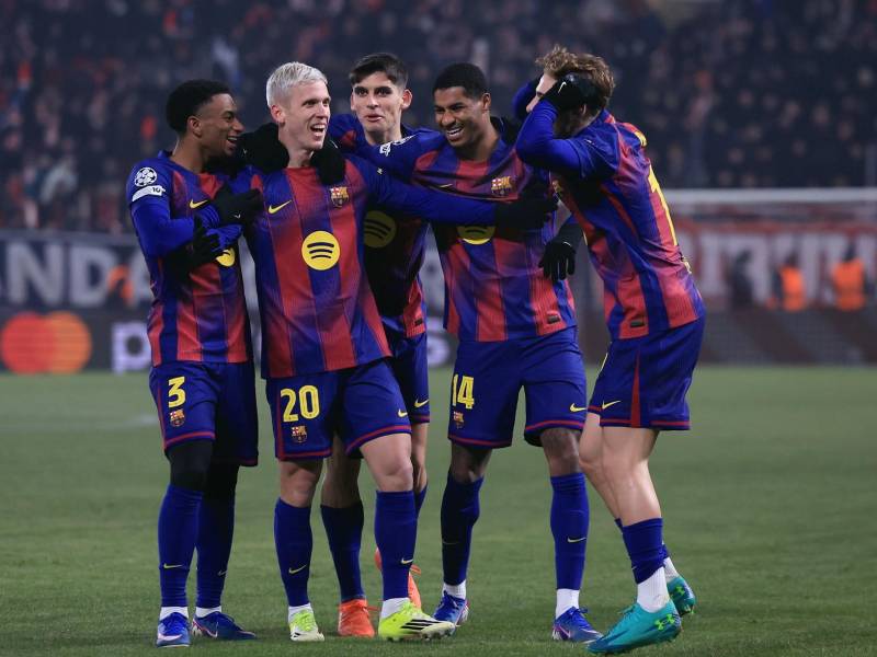 Dani Olmo se destapó con golazo en la remontada del Barcelona.