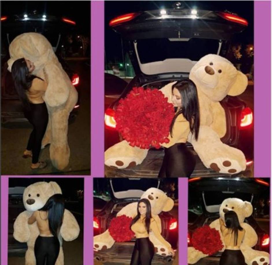 Los regalos que le hace Roberto Navas a Ariana Herchi.