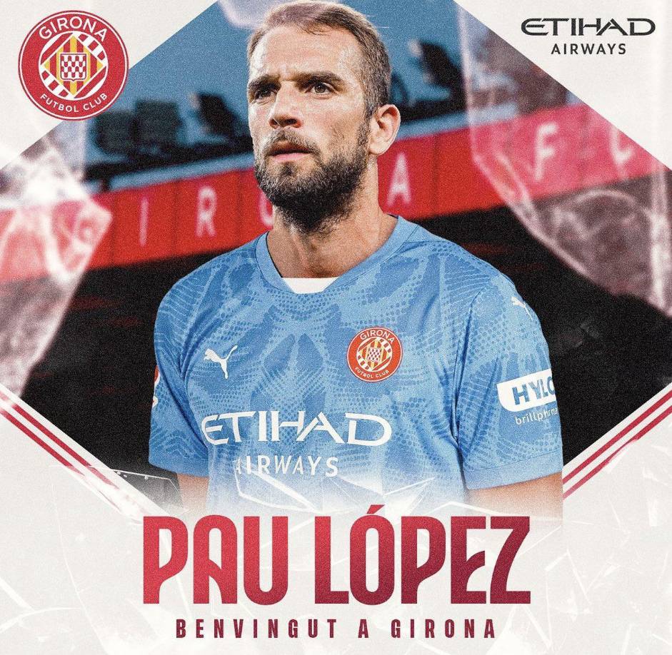 OFICIAL / Girona tiene nuevo guardameta y se trata del español Pau López. El arquero regresa a su ciudad natal tras estar dos años en las filas del Olympique de Marsella.
