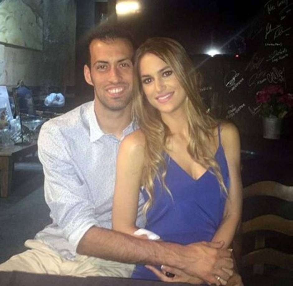 Elena Galera, pareja de Sergio Busquets (FC Barcelona).
